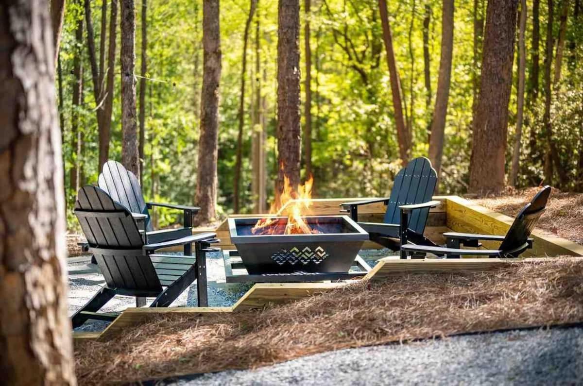 Helen Hikes Tubing 1 Acre Fire Pit Villa Sautee Nacoochee Exterior photo